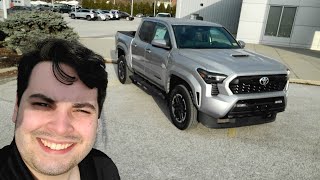 ALL NEW 2024 Tacoma TRD SPORT 4X4 in Celestial Silver Metallic [upl. by Gentilis]