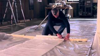 Leadbased paint renovationabatement exterior containment [upl. by Guild]