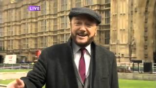 George Galloway anger at Margaret Thatcher funeral and cancelling PMQs [upl. by Tiler]