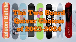 The Top 5 Two Board Quiver of 20232024 [upl. by Cramer]