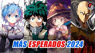 🤩 TODOS LOS ANIME MÁS ESPERADOS PARA 2024  Rincón Otaku [upl. by Eidna589]