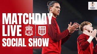 Matchday Live Liverpool vs LASK  Europa League buildup from Anfield [upl. by Joelly]