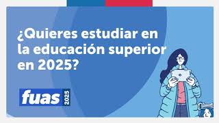 Postula a beneficios estudiantiles  FUAS 2025 [upl. by Schuman]