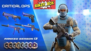 Critical Ops Ranked Match Season 13 Live 16 [upl. by Eenehs350]