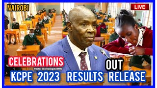 KCPE 2023 RESULTS LIVE CELEBRATION  KCP RESULTS CELEBRATIONS  KCPE 2023 TOP 10  KCPE LIBE [upl. by Anastasio]