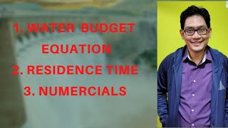 4 Water budget equation  Hydrological budget equation  Residence time  Hydrology introduction [upl. by Dukie]