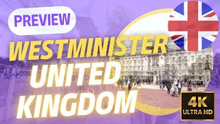 Buckingham Palace in 4K 2023 A Majestic Walking Tour of Westminster Londonquot Preview [upl. by Aronael]