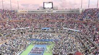 Marin Cilic win champion point moment US Open 2014 Mens singles Champion [upl. by Swayne]