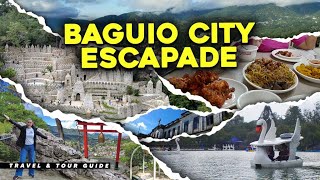 Must Visit Places in BAGUIO in 2023 ❤️  Full Episode  4K Walking Tour and Travel Guide [upl. by Nylad]