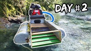 Trying The MINI DREDGE On The New Zealand Gold Claim [upl. by Aleac]