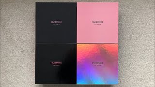 ♡Unboxing BLACKPINK 블랙핑크 1st Studio Album The Album Ver 1 2 3 amp 4♡ [upl. by Racso282]