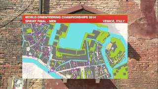 World Orienteering Championships 2014 Sprint in Venice [upl. by Nagaer]