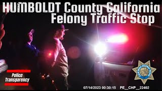 Humboldt County California Felony Traffic Stop [upl. by Gasparo]