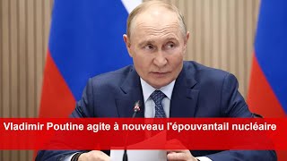 Vladimir Poutine agite à nouveau lépouvantail nucléaire [upl. by Auston]