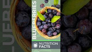 Blueberries  Nutrition Facts [upl. by Colbye]