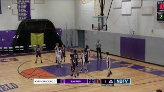 North Brookfield Girls Junior Varsity Basketball Vs Bay Path [upl. by Eessac113]