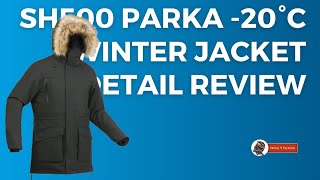 Decathlon winter Parka jacket review SH500 UltraWarm 20°C  Best parka in 2023 [upl. by Oglesby]