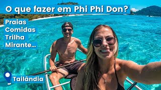 O que fazer na ilha de Phi Phi Don  TailÃ¢ndia [upl. by Traver]