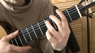 Cours de guitare  Comme dhabitude My Way 22 Refrain [upl. by Lancelle]