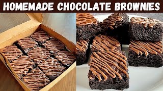 Chocolate brownies at home  Fudgy chocolate brownies  தமிழ்  with English subtitles [upl. by Htidirrem21]