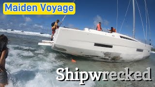 Shipwrecked on its Maiden Voyage in Fakarava French Polynesia [upl. by Rowney]