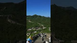 Badaling Great Wall with its winding dragon veins is magnificent Take you to see the scenery [upl. by Anelis990]