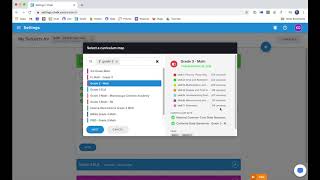 Attaching a curriculum map to a subject in Planboard Support [upl. by Edorej]