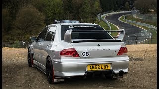 I Bought a 400HP Evo 7 and Went Straight to the Nürburgring [upl. by Gnilrad]