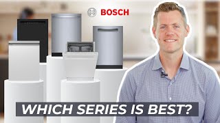 Boschs Confusing 2024 Dishwasher Lineup Explained 100 300 500 or 800  Which Series is Best [upl. by Esiuolyram404]