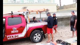 Stung by a STINGRAY  HAD TO CALL THE LIFEGUARDS [upl. by Hayouqes435]