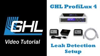 Leakage Detection setup via GHL Control Center [upl. by Poole]