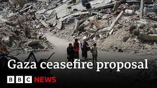 What next for Gaza ceasefire plan and hostage release deal  BBC News [upl. by Garibull]