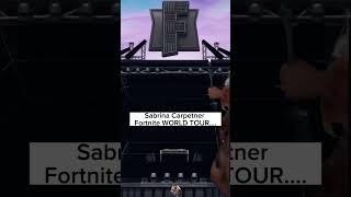 Sabrina Carpenter Tour Outros Fortnite Edition fortnite sabrinacarpenter  KeepUpRadio [upl. by Norreht]