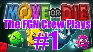 The FGN Crew Plays Move or DIE 1  King of the Crown PC [upl. by Bondon725]