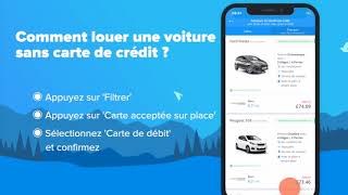 Comment louer une voiture sans carte de crédit   Rentalcarscom [upl. by Sullivan]