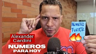 Alexander Cardini Números Fuerte 12 y 13 De Octubre  NUMERO PARA HOY 🔥 [upl. by Octave653]