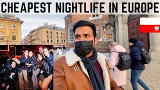 EXPLORING THE CHEAPEST PARTY CITY OF EUROPE KRAKOW POLAND 🇵🇱 [upl. by Rodolphe]