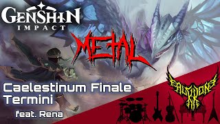 Genshin Impact  Caelestinum Finale Termini feat Rena 【Intense Symphonic Metal Cover】 [upl. by Giliane]