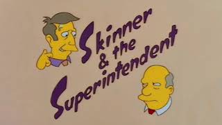 Theme Song Alternate Version  Skinner amp the Superintendent [upl. by Weihs393]