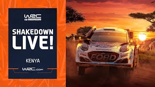 Shakedown LIVE  WRC Safari Rally Kenya 2024 [upl. by Joappa393]