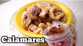 Calamares Recipe  Calamares Street Food  Taste Buds PH [upl. by Osrock875]