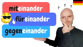 Das Pronomen einander  A2 B1 B2  Learn German  Deutsch lernen [upl. by Colligan63]