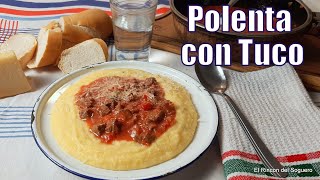 “Polenta con Tuco Receta Casera Económica y Reconfortante  El Rincón del Soguero Cocina” [upl. by Esilehc]