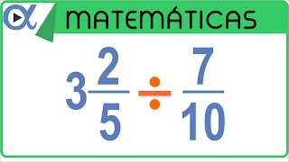 ➗ DIVISIÓN de una FRACCIÓN MIXTA entre una FRACCIÓN PROPIA 👉 con Diferente Denominador [upl. by Ela]