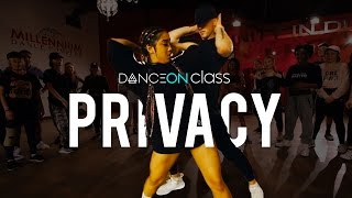 Chris Brown  Privacy  Phil Wright Choreography  DanceOn Class [upl. by Atiral539]