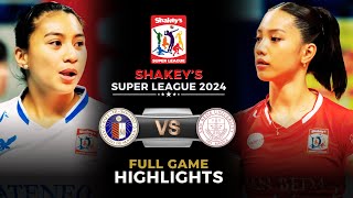 Ateneo VS San Beda  Shakeys Superleague Preseason Championship 2024  Full Game Highlights [upl. by Vincent548]