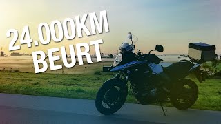 Grote 24000KM beurt met mijn Suzuki VStrom 650 XT incl kosten [upl. by Swanhilda466]