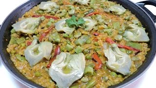 Paella de Verduras [upl. by Aicat]