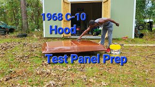 How to Prepare a CarTruck Hood for Paint R500 Spray GunTime Lapsed [upl. by Abram]