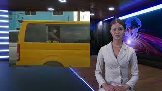 Jamaican Bus Driver Caught Breaking Road Rules [upl. by Hcurab]